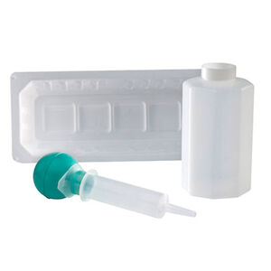 IRRIGTION TRAY W/PISTON SYRINGE 20/CS